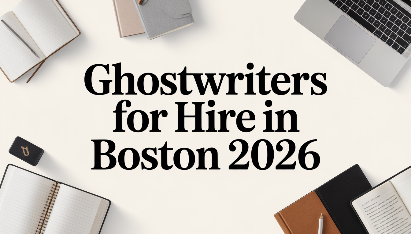 Ghostwriters for Hire In Boston 2026