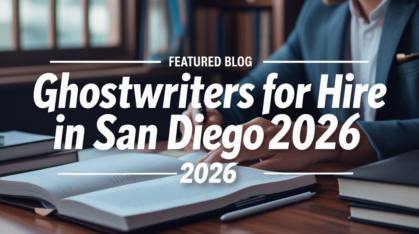 Ghostwriters for Hire In San Diego 2026