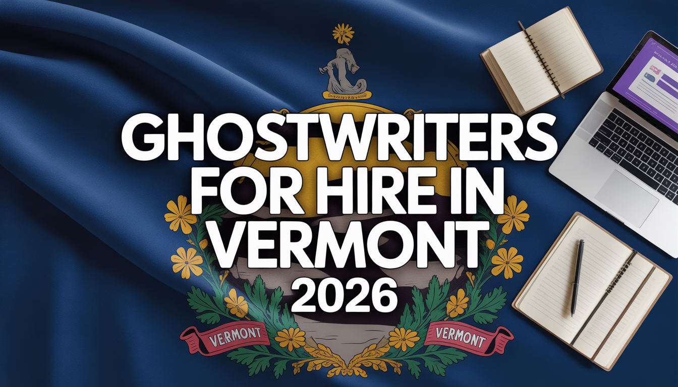 Ghostwriters for Hire In Vermont 2026