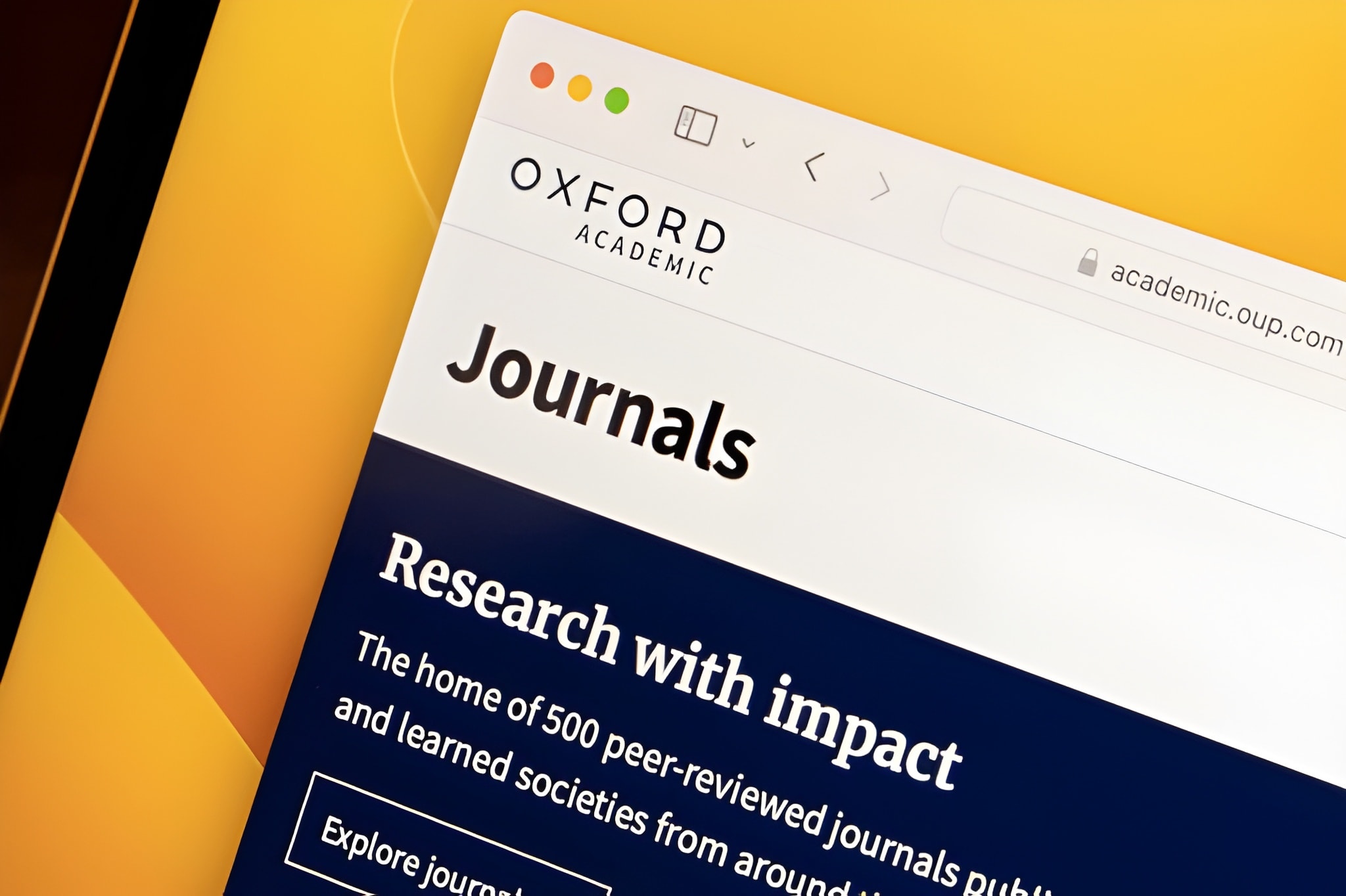 research journal publishers