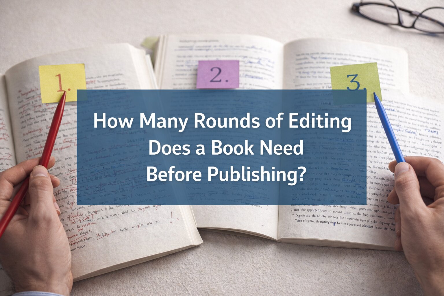 Rounds of Editing Does a Book Need